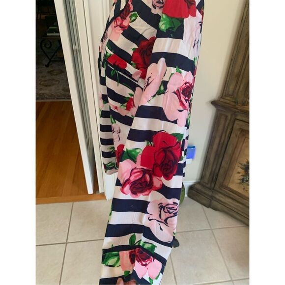 Kate Spade Floral Striped PJ Top - Picture 7 of 9